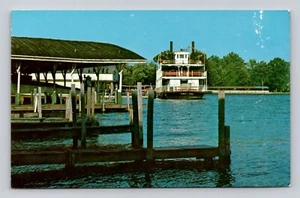 Cartolina Mary C Carlin popolare paddle ruota escursione nave Ohio - Foto 1 di 2