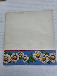 Vintage Roylcraft Regal Papier 1960er Retro Gänseblümchen Design 104" x 9" Mid Century - Bild 1 von 5