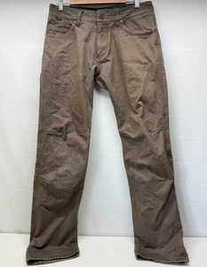 KUHL Rydr Herren 32x34 Braun Baumwollmischung Gelenk Knie Outdoor Wander Hose - Bild 1 von 11