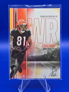 2024 Topps Signature Class Rookie Yellow Border Jermaine Burton #88 (RC) - Picture 1 of 2