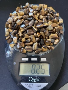 Tiger's Eye Golden Bulk Tumbled Gemstone Stone /8.25 oz. - Picture 1 of 16