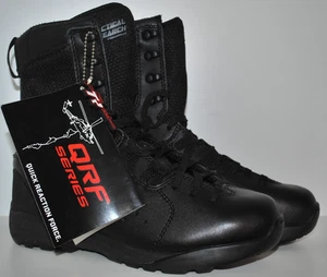Tactical Research Herren QRF ALPHA B9Z1 heißes Wetter seitlicher Reißverschluss Stiefel Größe 7,5R schwarz - Bild 1 von 9