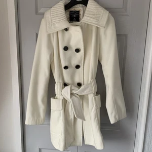 Damen Elfenbein Langarm Jacke Größe 8 von Atmosphere Schöner Zustand  - Bild 1 von 13