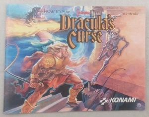 Castlevania III Dracula's Curse (Nintendo NES) SOLO Manual de instrucciones - Imagen 1 de 5