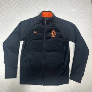 Nike Jacket Mens Small Netherlands Holland Black 2012 2013 Tracksuit Football - Picture 1 of 9