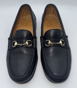 Alden Cape Cod Collection schwarzer eleganter Lederschuh Pferd BIT Halbschuhe 9,5 D - Bild 1 von 14
