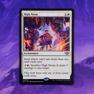 High Noon 0015 OTJ Outlaws of Thunder Junction MTG Commander Counter Control - Bild 1 von 2