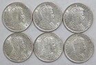 CHINA HONG KONG 10 CENTS KING EDWARD VII MIXED SILVER WORLD COIN LOT (6) 🌈⭐🌈