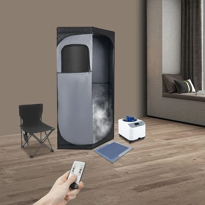 Box Sauna a Vapore Portatile, Set Sauna da Interno per Casa, Bagno Vapore Rilassante - Immagine 1 di 4