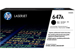 HP CE260A - 647A BLACK LASER TONER CP4025 CP4520 CM4540 SERIES - Bild 1 von 1