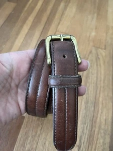 Chaps Men’s Brown Leather Belt Size 42 - Picture 1 of 4