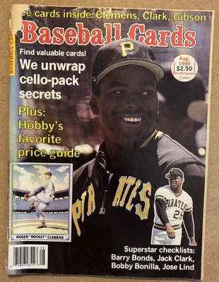 Baseball Cards Magazine August 1988 Barry Bonds - Image 1 of 2