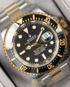 Rolex 126603 Sea-Dweller 43mm Bi-Metal Oyster Bracelet Black Dial 2024 Watch - Picture 1 of 8