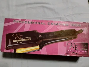 Nuevo RE Professional 2" Crimpadora Placas Tono Dorado, 2 Temperaturas RE1030 - Imagen 1 de 4