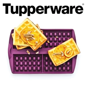 Tupperware Waffelform Backform Silikon Silikonform Waffeln Backen - Bild 1 von 4