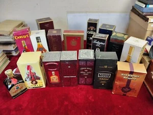 GRANDE COLLECTION DE 17 BOUTEILLES DE WHISKY, BRANDY, COGNAC. EUROPE. XXÈME - Foto 1 di 16