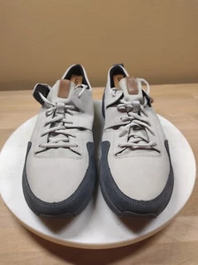 Clarks Triactive Light Gray Black Leather Men’s US 12 EU 46 15990 - Picture 1 of 14