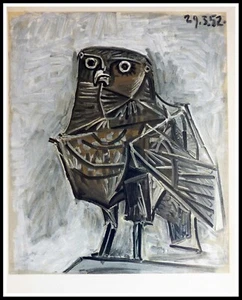 Pablo PICASSO (después) - Le hibou, 1954, litografía - Imagen 1 de 4