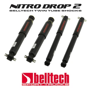 82-04 Chevy S10 GMC Sonoma 2WD Nitro Drop 2 Shocks for 2/2 Drop Belltech - Picture 1 of 1