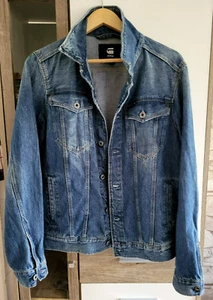 G-STAR RAW 3301 SLIM JTK Jeans Jacke Blau Größe M - Bild 1 von 3
