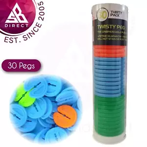 Orwell Twisty Kleidung unzerbrechliche feste Heringe Pack 30│UV & wetterfest - Bild 1 von 5