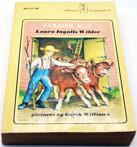 Vintage 1971 Taschenbuch Roman Farmer Boy von Laura Ingalls Wilder - Bild 1 von 4