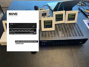 Nuvo Amplifier Essentia, Concerto, E6G, 18G, E6M, E6X, E6DM, MPS4 Manual READ - Picture 1 of 15