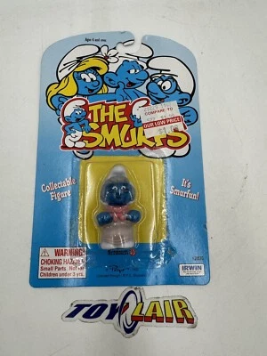 Figura niñera abuela de los Pitufos en tarjeta. Schleich #20825 Peyo Vintage RARO NUEVO EN CAJA Foto 1 de 4