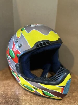 *** BELL MOTO 6  JEREMY MCGRATH SHOWTIME HELMET 1995 *** - Image 1 of 4