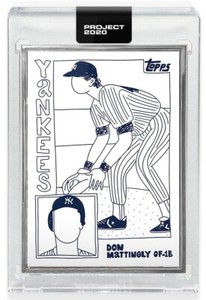 MLB Topps Project 2020 Baseball 1984 Don Mattingly Trading Card [#155, by Fucci]