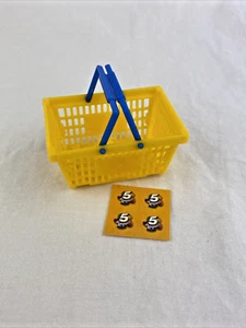 Mini Brands Series 1 Yellow Shopping Basket *Not Assembled - Picture 1 of 3