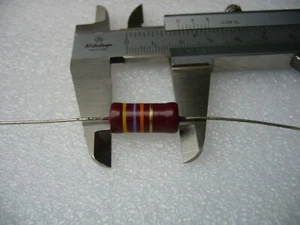 2 Pcs- Beyschlag Resistor 47K 1Watt  Tube amps .  Audio Grade HQ Service part - Picture 1 of 2