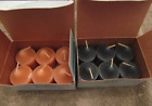 Partylite (2) Boxes Of (6) Votive Candles, Apricot & Pine Berry (12) Total  Nib
