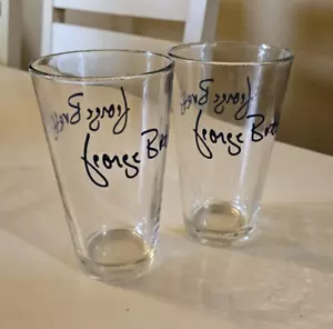 RARE George Brett's Restaurant Closed Pint Bar Glasses Kansas City Royals - Picture 1 of 4