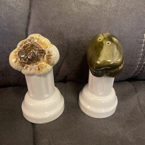 Vintage Louisville Stoneware Salt and Pepper Shakers vegetable - Picture 1 of 8