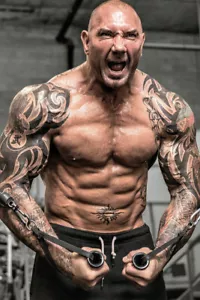 Dave Bautista Building Great Muscle Player Gym Wall Art Home - POSTER 20x30 - Picture 1 of 4