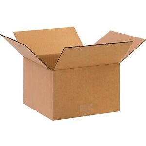 100 4x4x8  Cardboard Paper Boxes Mailing Packing Shipping Box Corrugated Carton