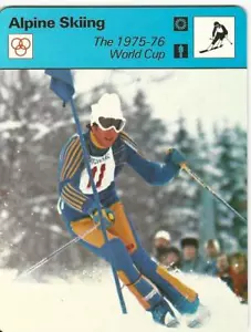 1977-79 tarjeta Sportscaster, #68,24 esquí alpino, Ingemar Stenmark - Imagen 1 de 1