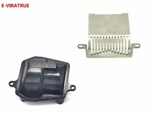 E-VIRATRUE 7075Alu Front/Rear Axle Diff Cover&Protective Cover For SCX6 1/6 - Picture 1 of 3