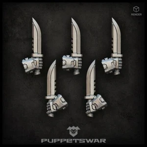 Five Models of Knives (Right) Puppetswar S224 - Picture 1 of 2
