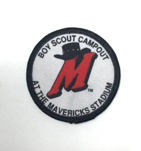 PATCH BSA Boy Scouts Campout al Mavericks Stadium High Desert Baseball - Foto 1 di 2