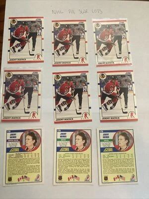 9 X JEREMY ROENICK 1990-91 Score Rookie Card RC #179, see photos - Image 1 of 4
