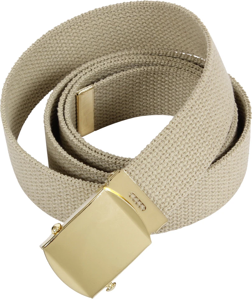 Military Web Belt 100% Cotton Camo Military Reversible Wear Web Everyday Belts - Image 1 of 1