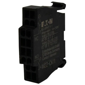 M22-CK11 Eaton 1NO/NC Contact Block Cage Clamp  -IPC - Picture 1 of 2