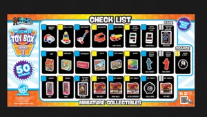 Micro Toy Box Collectable Miniatures Series 1 - Worlds Smallest Toy - Duplicates - Picture 1 of 77