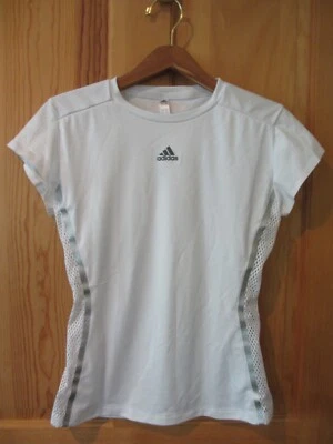 Camiseta Top Tenis Adidas MatchCode S 34 36 S/S Paneles Laterales de Malla Blanca DZ2382 NUEVA SIN ETIQUETAS Foto 1 de 4