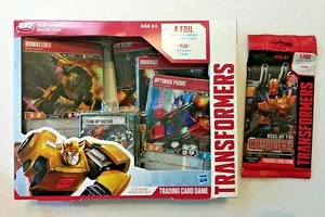 Transformers Trading Card Game 2 Player Starter Set w/ Extra Booster Pack Sealed - Picture 1 of 6