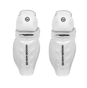 Sherwood 5030 HOF Shin Pads! 13" 14" 15" 16" 17" Ice Hockey Shin Guards SR Jofa - Picture 1 of 4
