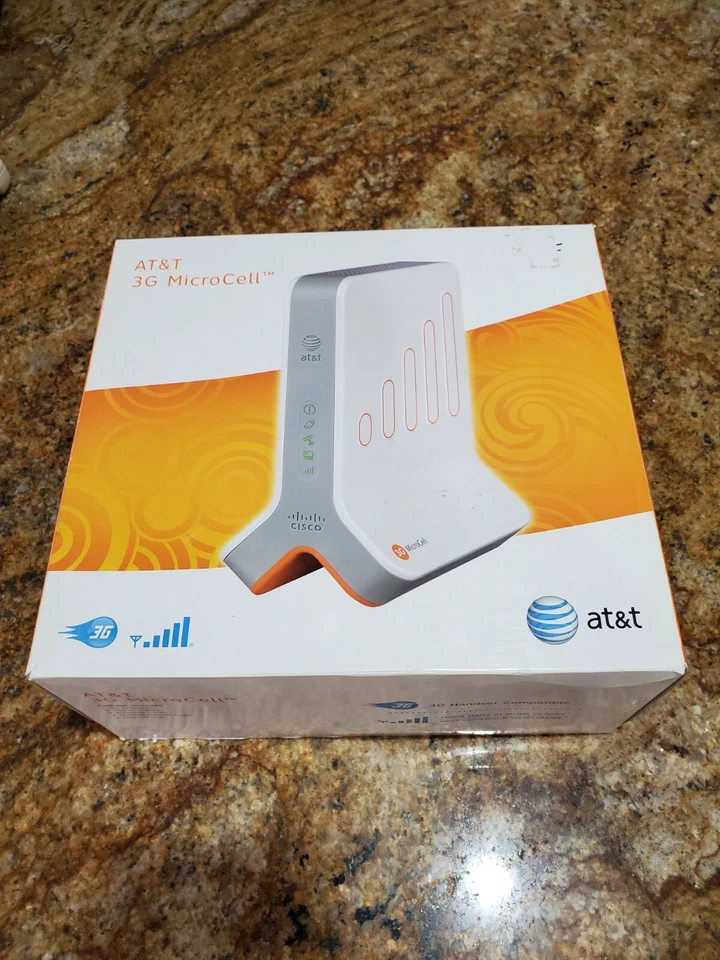 AT&T Cisco 3G MicroCell Wireless Cell Phone Signal boost  - Image 1 of 1