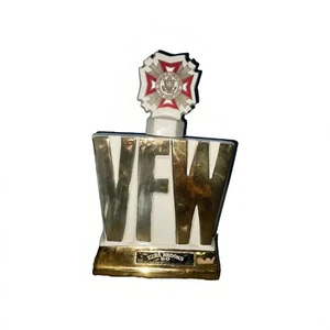 Ezra Brooks VFW Veterans Of Foreign Wars 1974 Decanter - Empty - Picture 1 of 3
